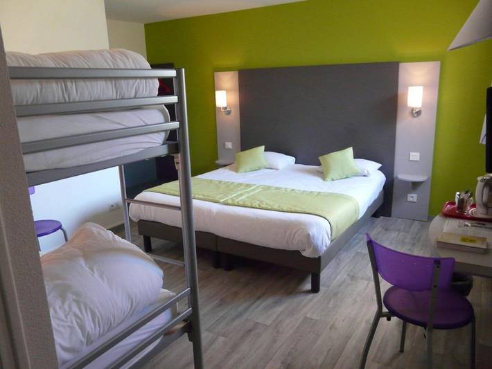 Hôtel pour 6 personnes, avec jardin et terrasse