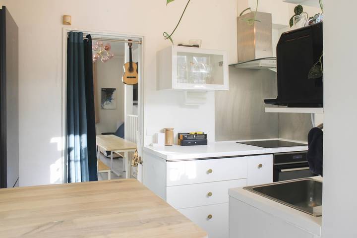 90m² Flat with Private Garden near Paris in Ivry-sur-Seine, Val-de-Marne