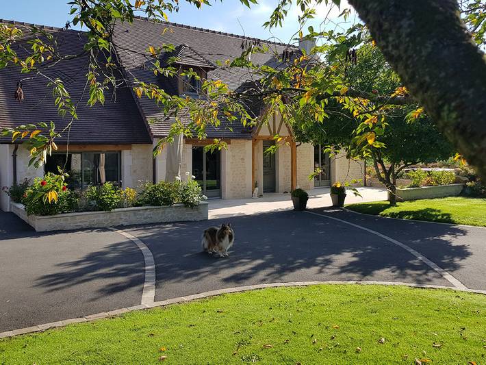 Cottage pour 2 personnes, avec jacuzzi et jardin dans Le Torquesne