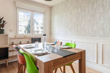 Appartement De Vacances pour 5 Personnes dans Boulogne-Billancourt, Hauts-de-Seine, Photo 3