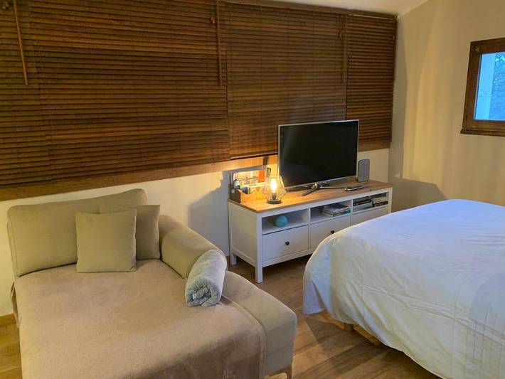 Appartement de vacances pour 2 personnes, avec terrasse ainsi que jardin et vue