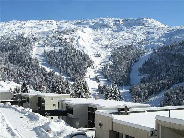 Studio entier, Studio confortable avec balcon · Centre station in Flaine, Arâches-la-Frasse