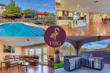 Villa pour 10 personnes, avec jardin ainsi que piscine et vue sur le lac à Las Vegas