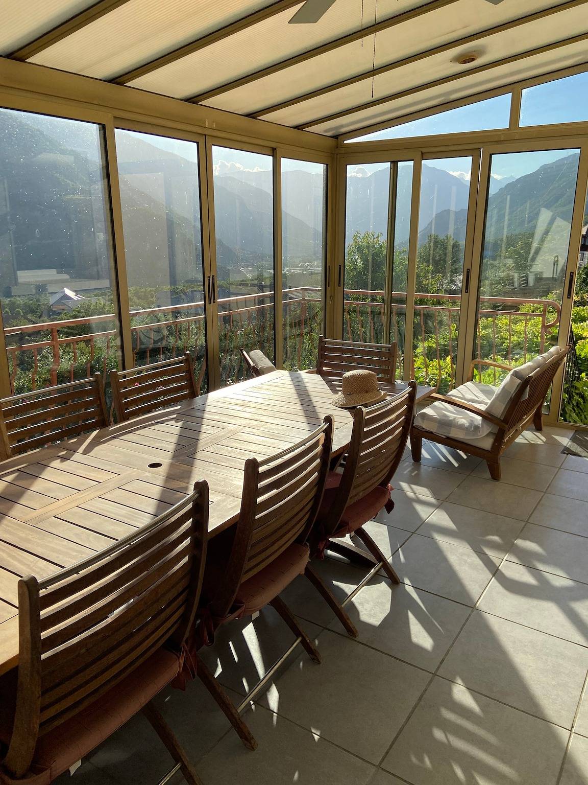 Ferienhaus „Les Hauts de Saint Martin“: Südblick auf die Berge in Saint-Martin-de-la-Porte, Vanoise-Massiv