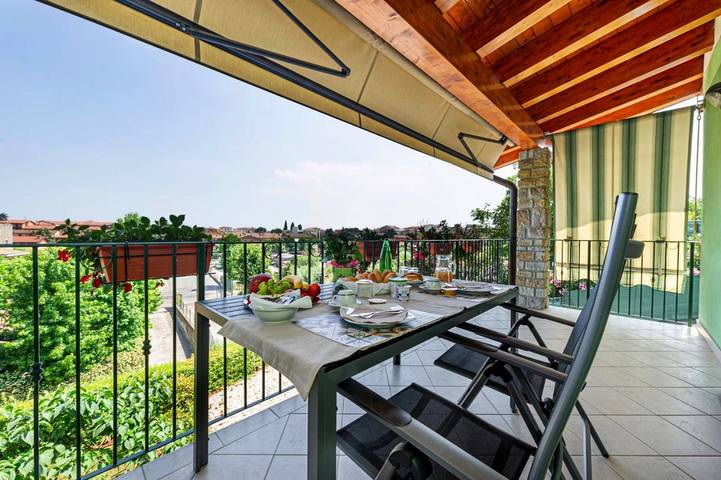 B&b voor 2 personen, with Balkon and Terras as well as Tuin and Uitzicht in Moniga del Garda