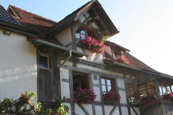 Hotel "Gästehaus Theresia" Garni - Doppelzimmer mit Dusche und Wc in Mühlheim an der Donau, Schwäbische Alb Radweg Region