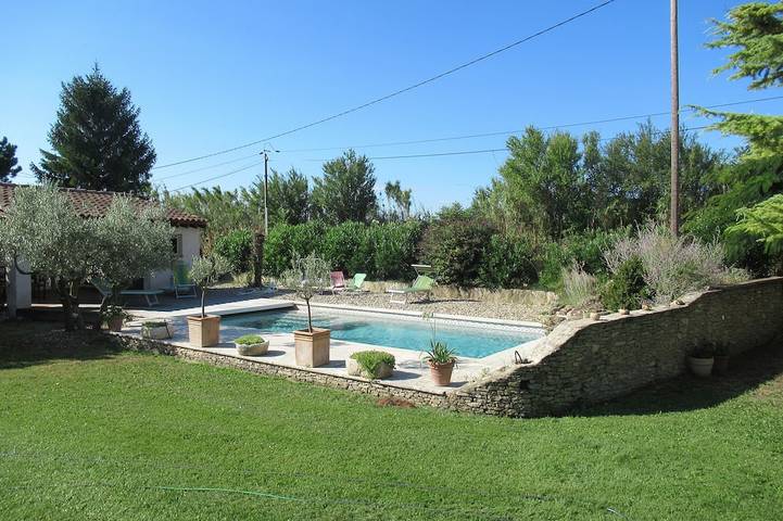 Appartement de vacances pour 2 personnes, avec Terrasse ainsi que Jardin et Piscine