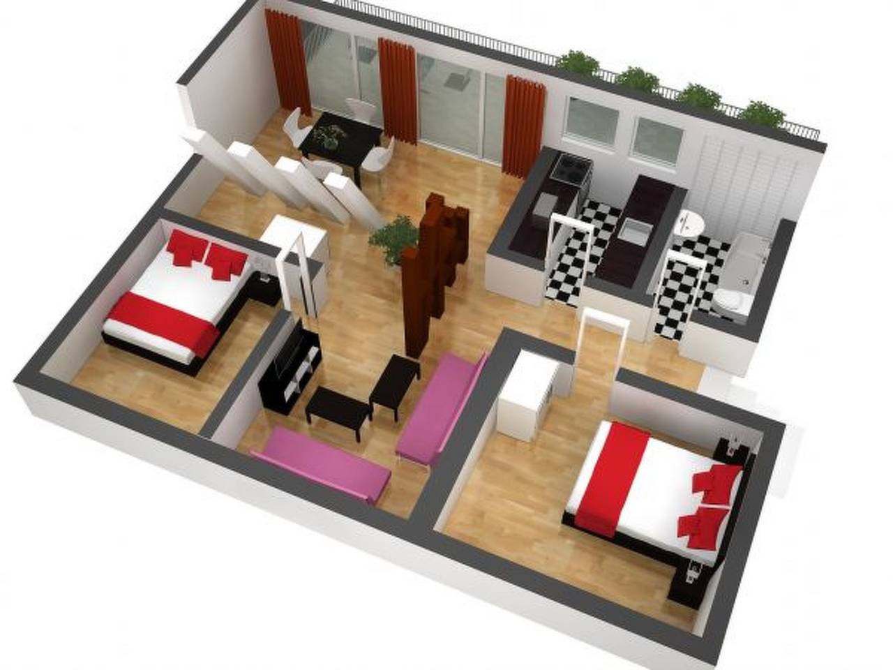 Appartement entier, Appartement de vacances pour 7 personnes in Lucerne, Lac des Quatre-Cantons