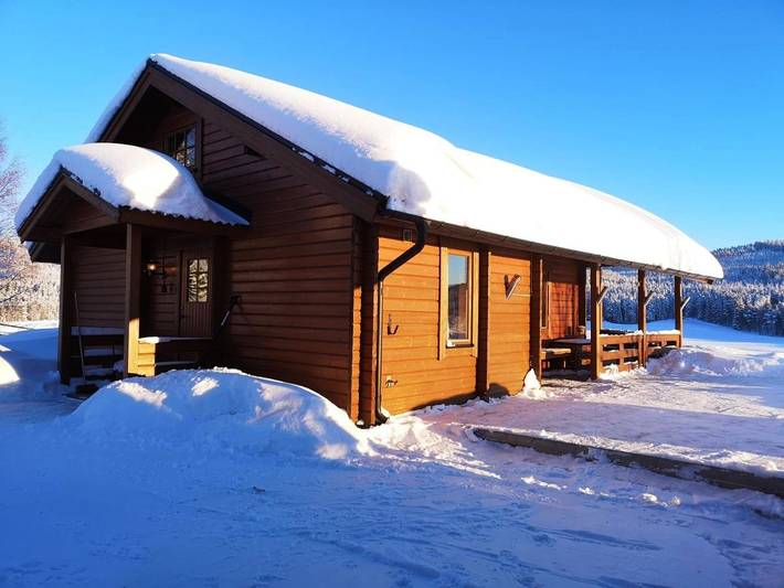 Chalet für 6 Personen, mit Seeblick und Garten sowie Sauna und Ausblick, mit Haustier in Lappland (Schweden) - 2