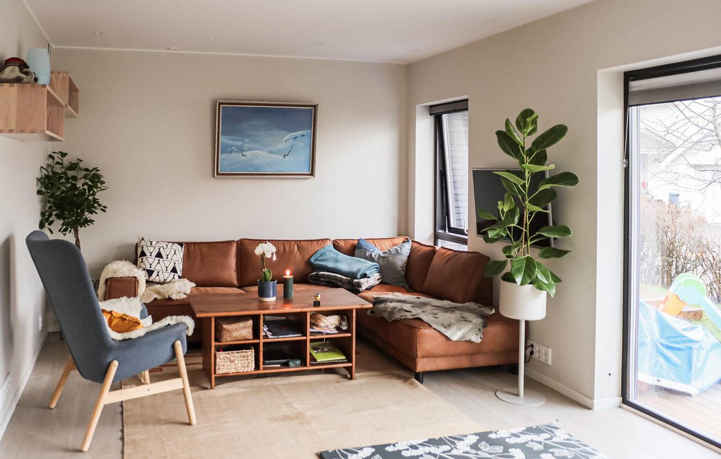 Hel ferieleilighet, Ferieleilighet for 5 personer med terrasse in Voss