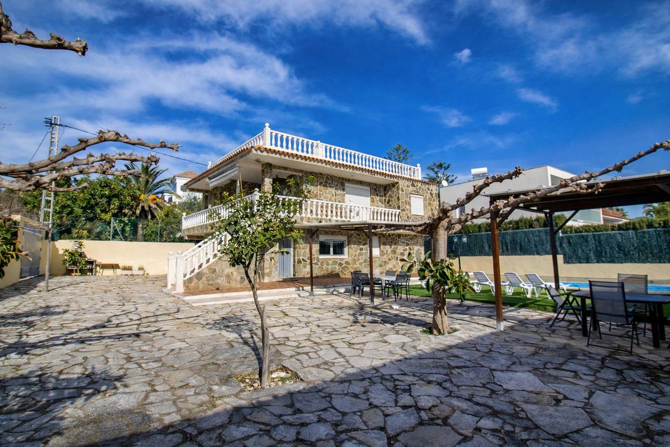 Villa für 12 Personen mit Terrasse in Alcossebre, Alcalà de Xivert