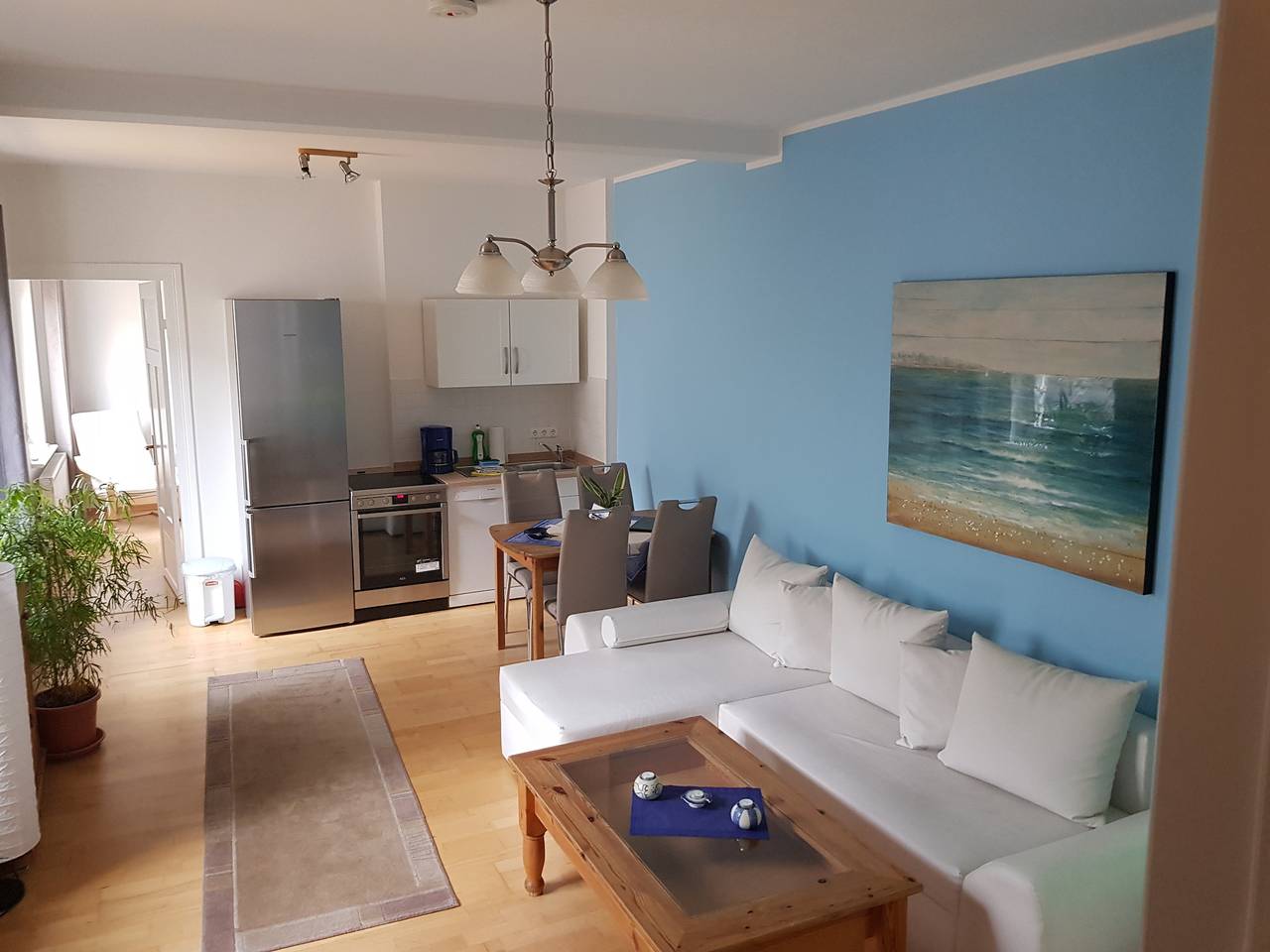 Apartamento vacacional entero, Wohnung 3 -Usedom in Warnemünde Strand, Rostock