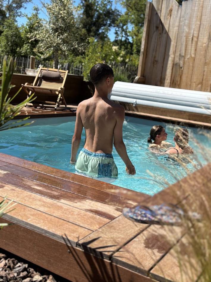 Gîte pour 6 personnes, avec piscine ainsi que balcon et jardin à Moliets-et-Maa - 4