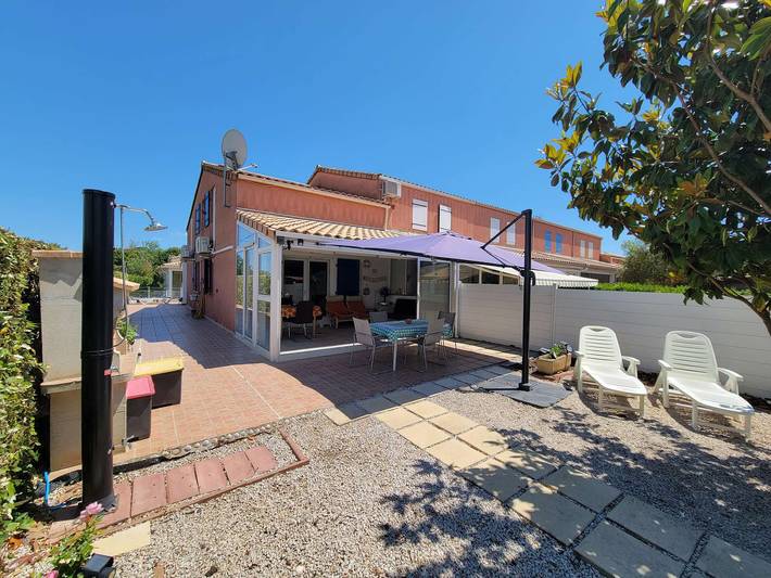 Ferienwohnung für 8 Personen, mit Pool und Garten in Portiragnes Plage