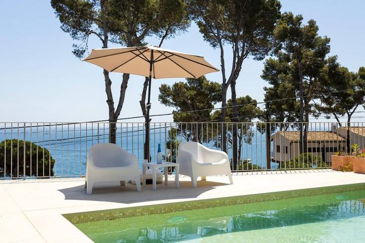 Villa pour 8 personnes, avec piscine ainsi que jardin et vue, animaux acceptés dans Calella de Palafrugell - 4