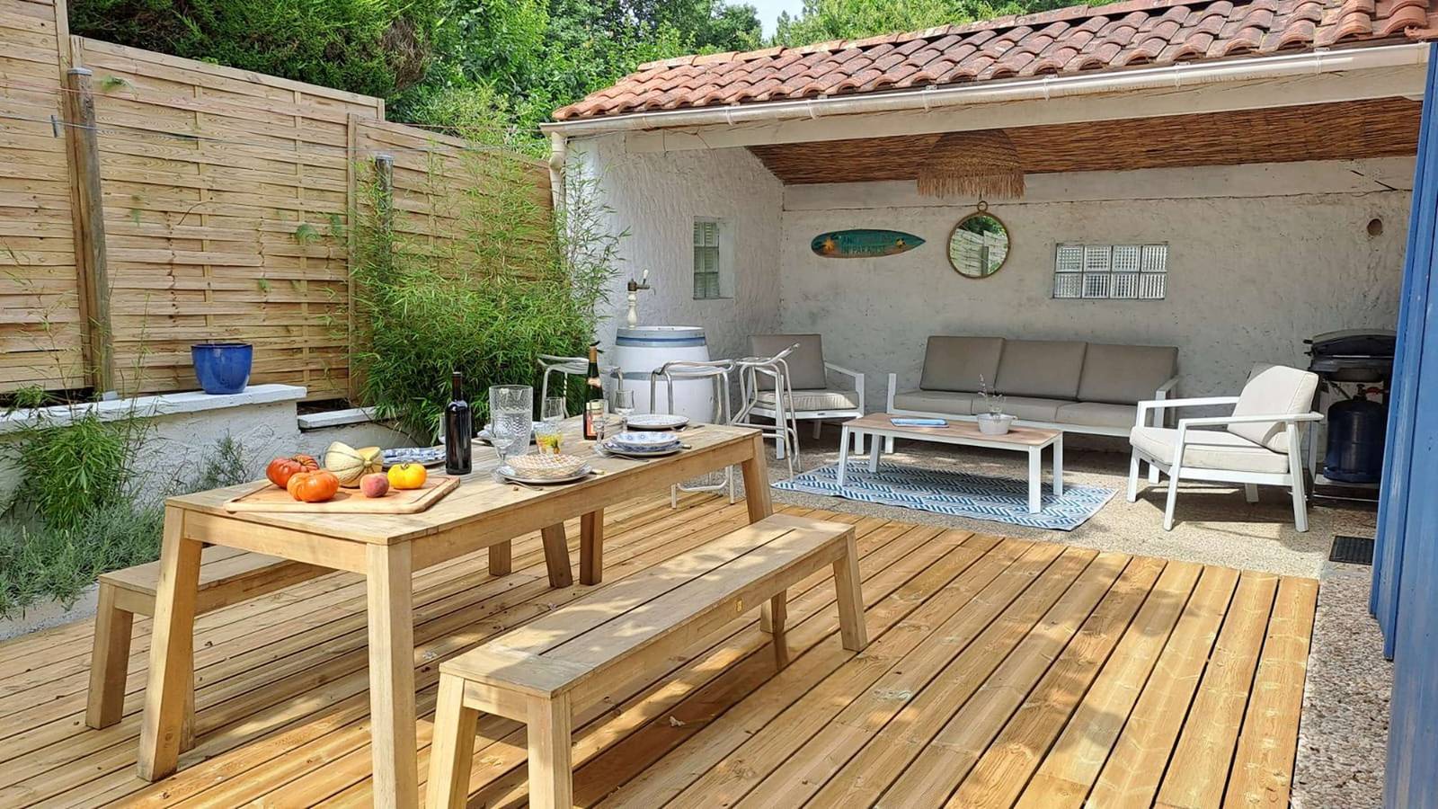 Maison Biscarrosse Bourg pour 6 personnes avec grande terrasse classée 1 étoile in Biscarrosse (bourg), Biscarrosse