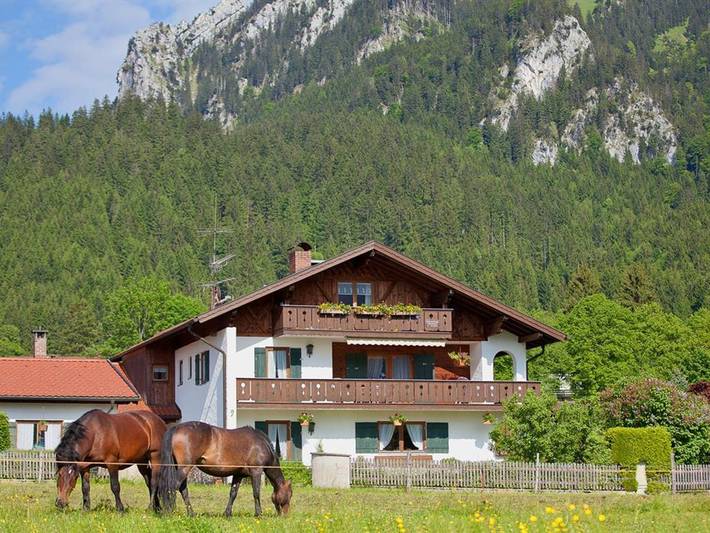 Ferienwohnung für 6 Personen, mit Balkon in Oberammergau