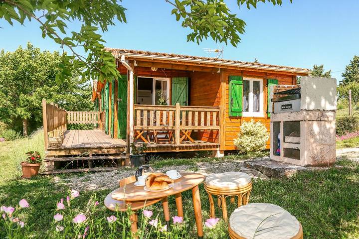 Chalet pour 4 personnes, avec jardin et terrasse - 1