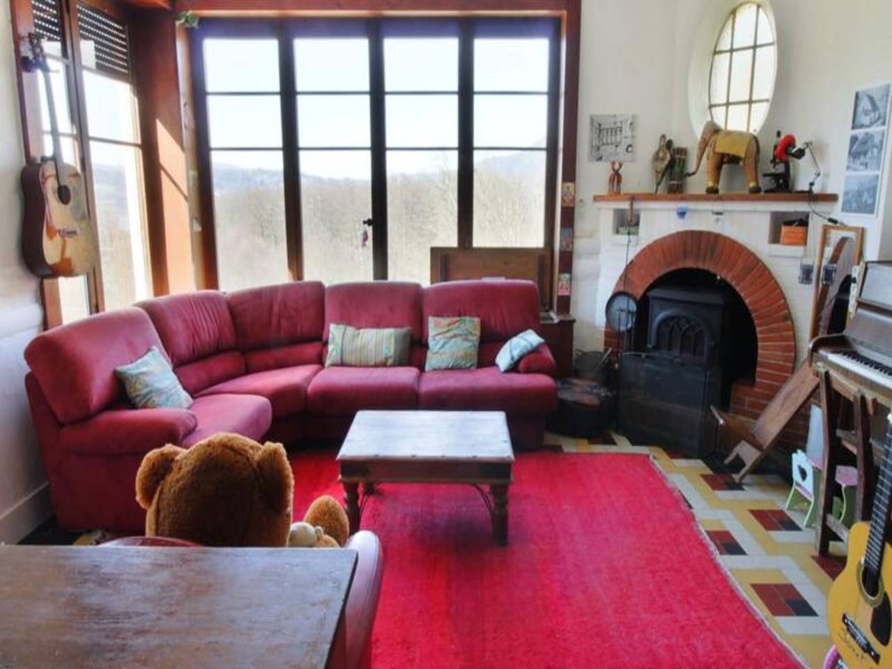 Ganze Wohnung, Haus in Aiguebelette mit Seeblick in Aiguebelette-le-Lac, Chambéry und Umgebung