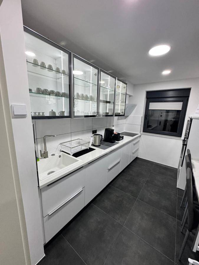 Ferienwohnung für 5 Personen, mit Balkon und Terrasse sowie Ausblick