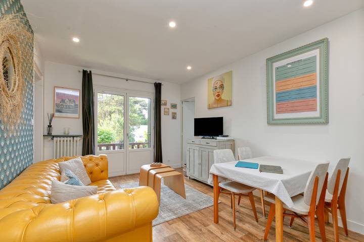 Gîte pour 4 personnes, avec balcon dans Le Parc des Dryades