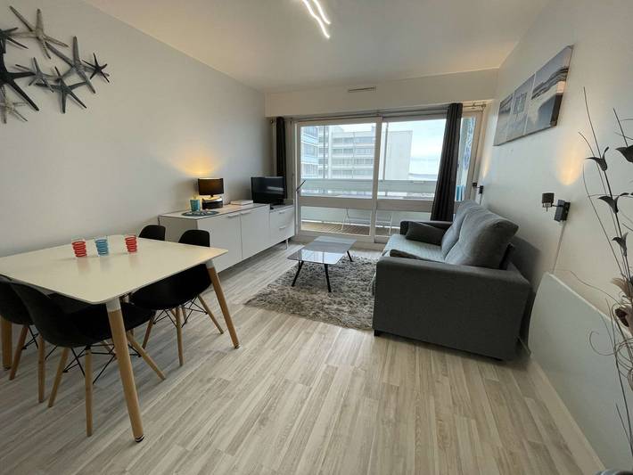Gîte pour 4 personnes, avec Balcon dans Plage des Becs