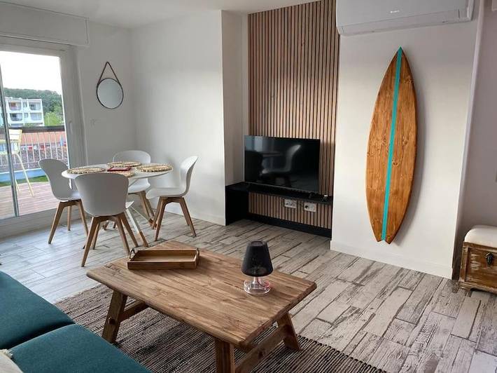 Gîte pour 4 personnes, avec vue et terrasse dans Plage du Bureau - 4