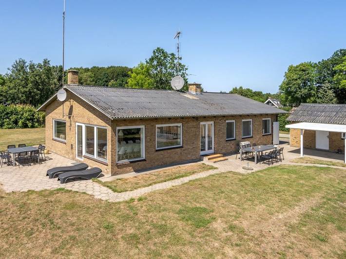 Vakantiehuis voor 11 personen, met terras, met huisdier in Langeland