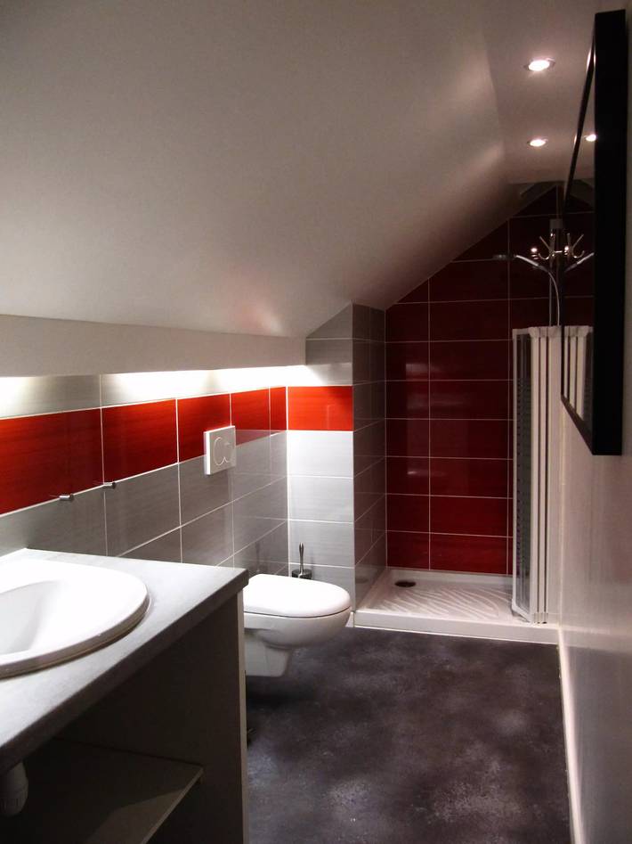 Gîte pour 15 personnes, avec terrasse à Laveissière - 4