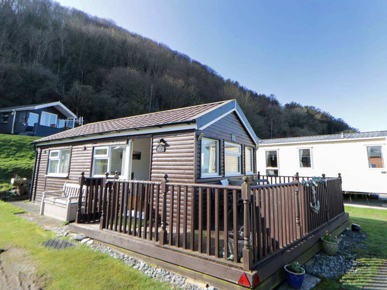 The Cosy Den in Clarach Bay, Cardigan Bay