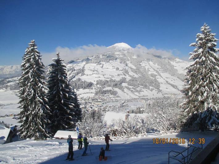 Pension voor 2 personen, with Balkon and Terras as well as Tuin and Uitzicht in Westendorf (Tirol)