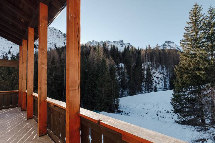 Gîte pour 4 personnes, avec sauna ainsi que balcon et jardin à Arabba - 2
