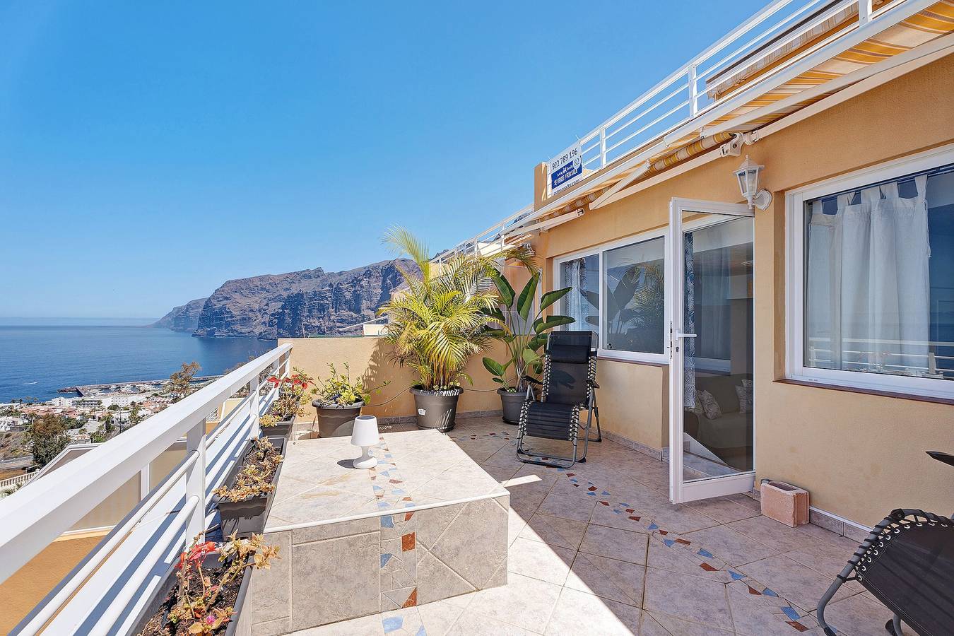 Hel leilighet, Ferieleilighet for 4 personer in Los Gigantes, Santiago del Teide