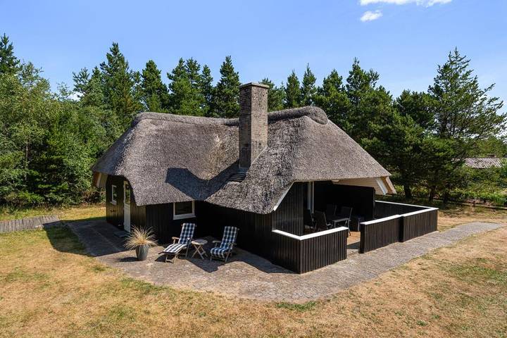 Ferienhaus für 5 Personen, mit Balkon/Terrasse und Terrasse