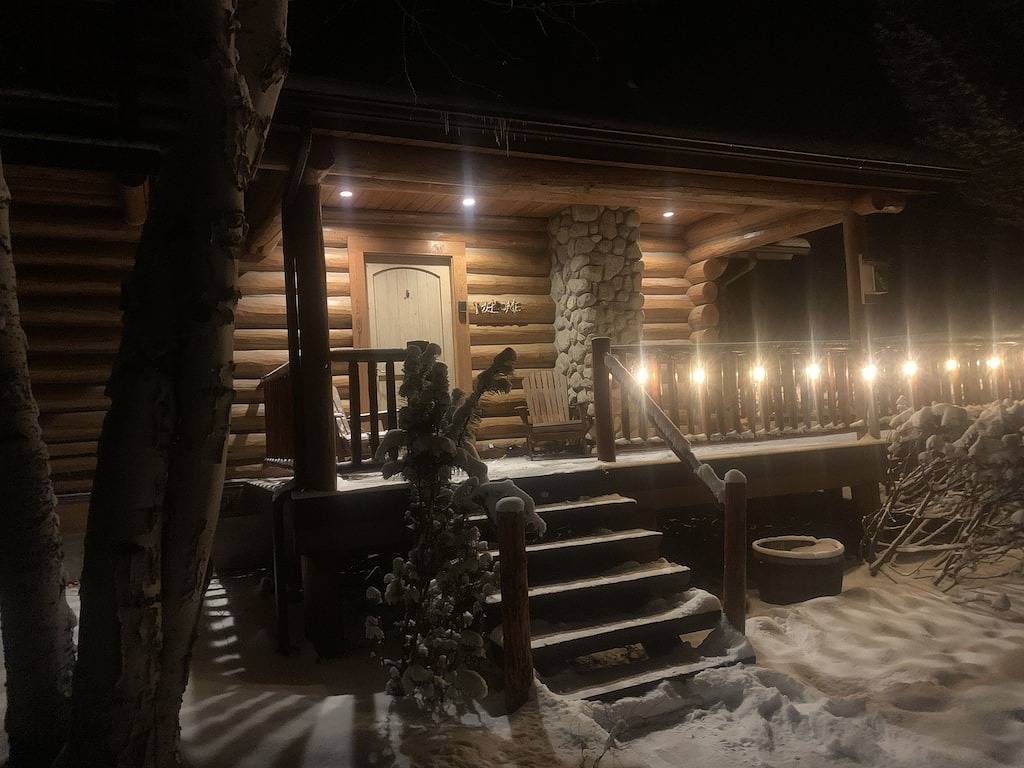 Gemütliches Blockhaus im Bitteroot Valley in Lolo Nationalwald