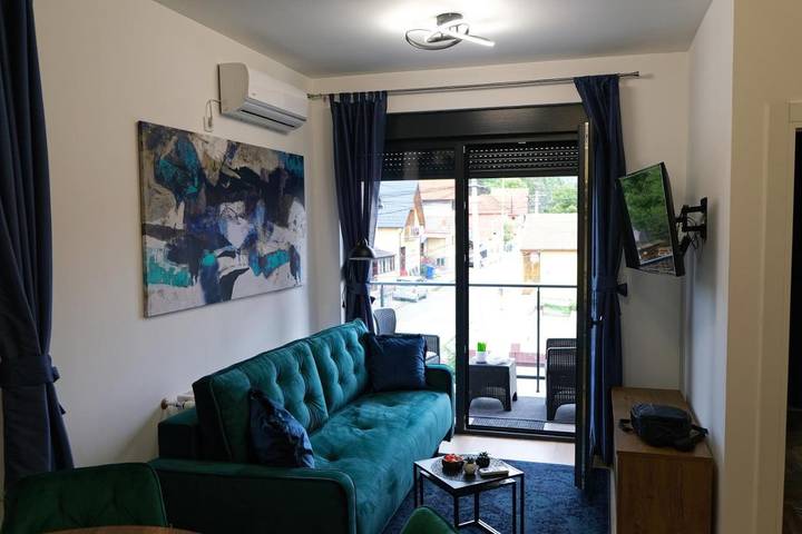 Appartement de vacances pour 4 personnes, avec terrasse et vue