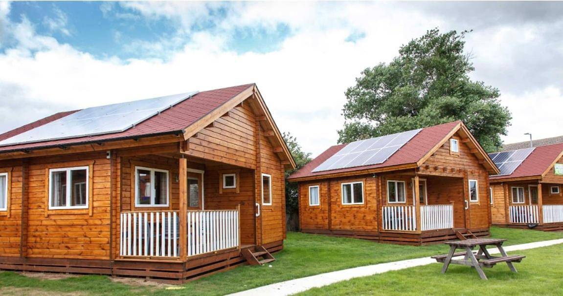 Bacchus Hotel Log Cabins in Sutton on Sea, Lincolnshire