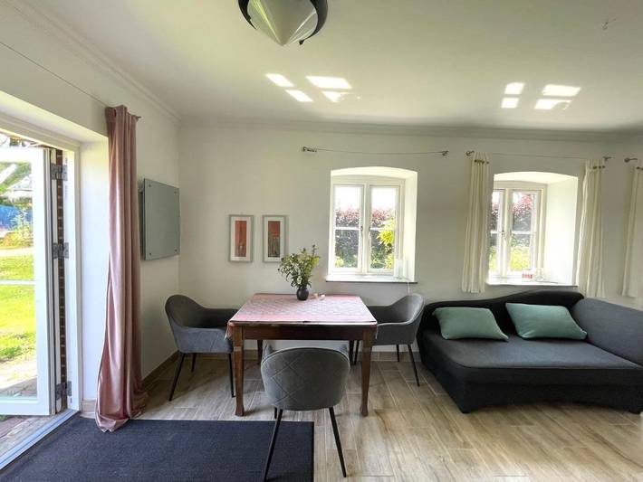 Ferienwohnung für 2 Personen, mit Terrasse und Garten sowie Sauna und Ausblick in Wagersrott
