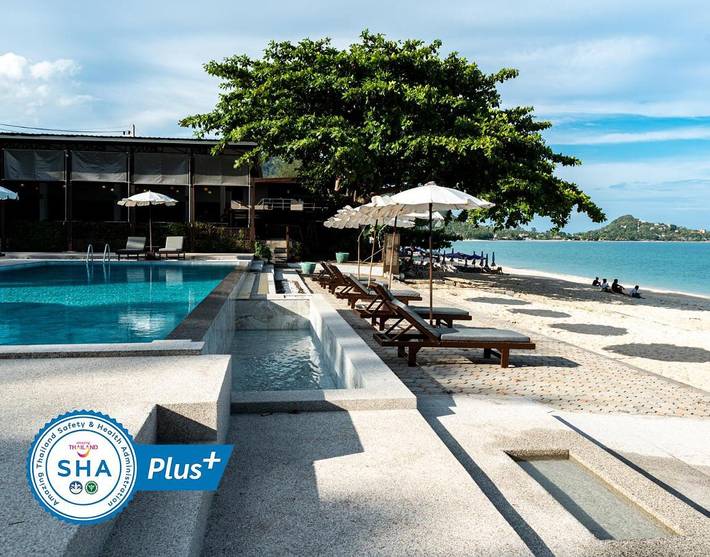 Station pour 3 personnes, avec vue ainsi que piscine et jardin à Lamai Beach - 4