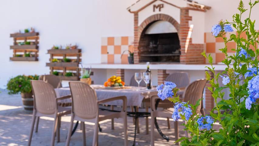 Casa rural para 6 personas, con balcón/terraza y piscina en Canillas de Albaida - 4