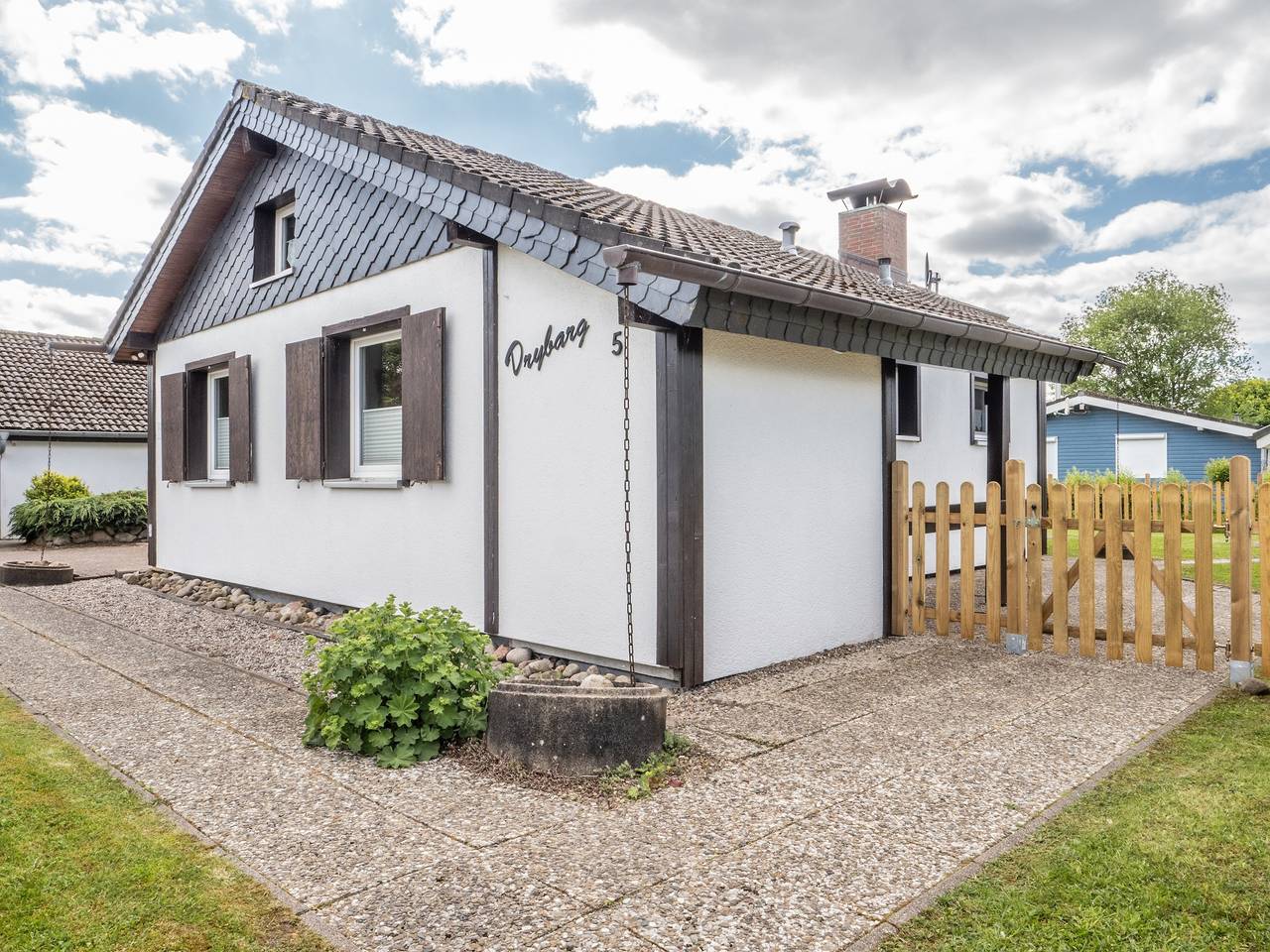 Ganze Wohnung, Ferienwohnung 'Drybarg' mit privater Terrasse, privatem Garten und Wi-Fi in Simonsberg, Halbinsel Eiderstedt