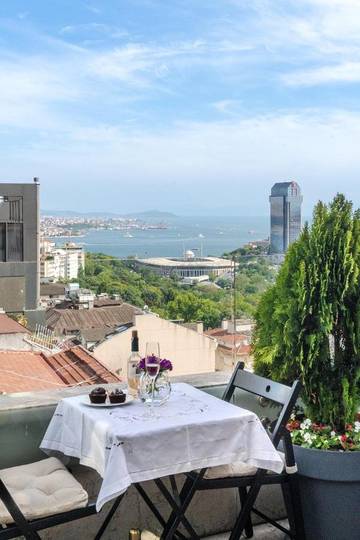 Ferienhaus für 2 Personen, mit Balkon und Ausblick in der Türkei