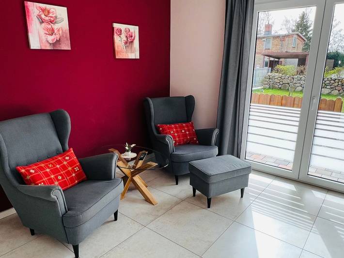 Ferienwohnung für 2 Personen, mit Garten und Terrasse in Rerik