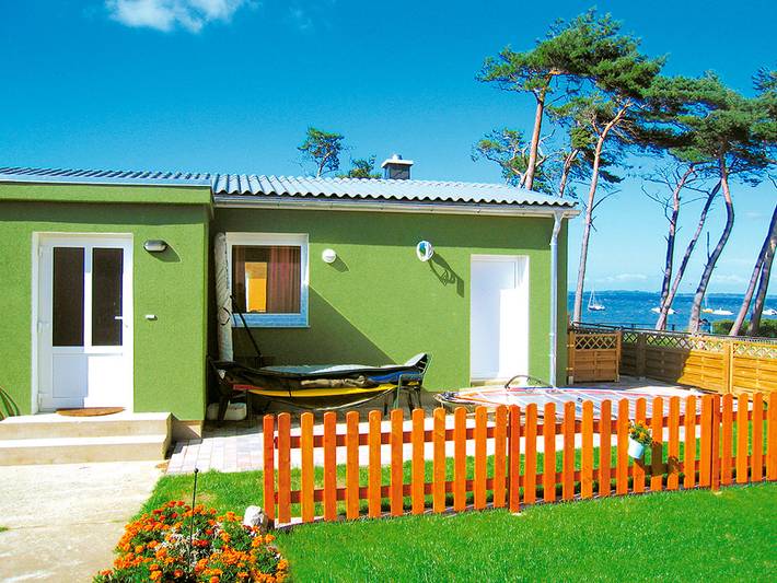 Ferienhaus für 4 Personen, mit Terrasse am Salzhaff