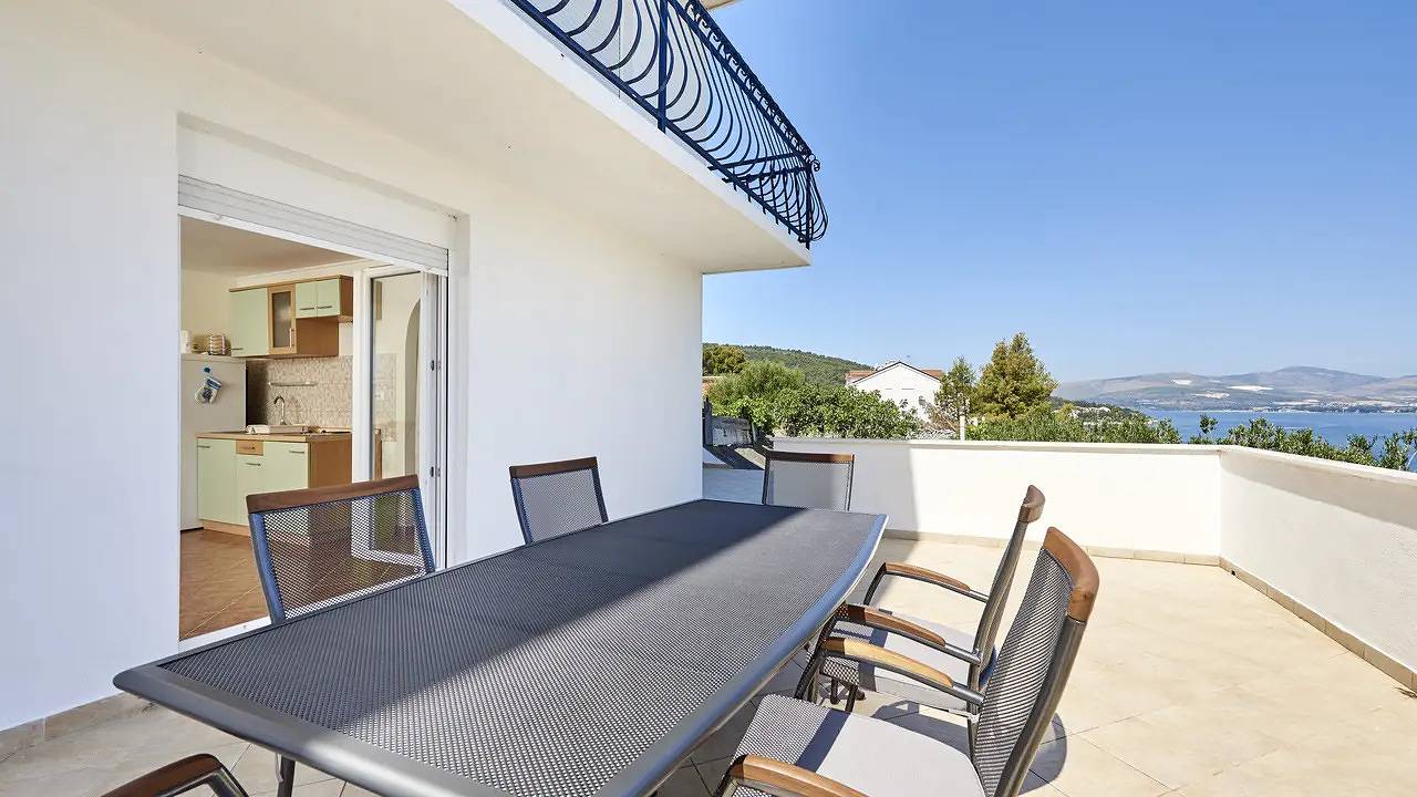 Ganze Ferienwohnung, Ferienwohnung für 4 Personen (40 m²) in Slatine in Slatine, Ciovo