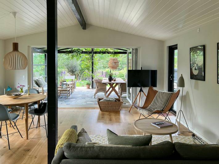 Ferienhaus für 6 Personen, mit Terrasse und Garten