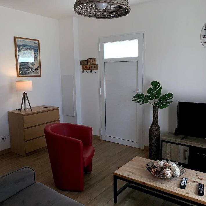 Chambre d’hôte pour 4 personnes, avec terrasse à Galéria - 4