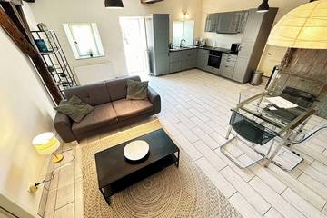 Gîte pour 2 personnes, avec piscine, animaux acceptés à Thénac