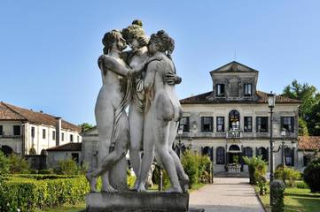 Maison de campagne pour 4 personnes, avec vue ainsi que piscine et jardin, animaux acceptés à San Biagio di Callalta