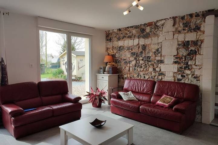 Location de vacances pour 6 personnes, avec jardin à Octeville-sur-Mer - 2
